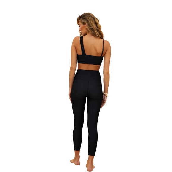 NWT Beach Riot Summer Leggings in Black - size small - Picture 3 of 5